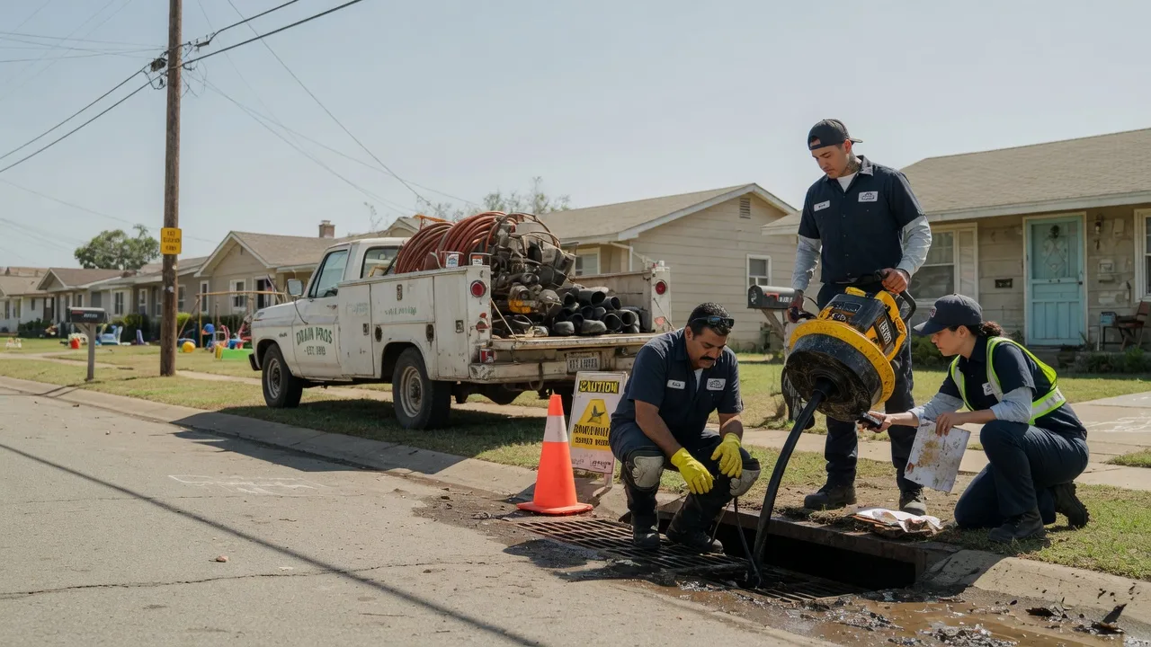 Drain Cleaning in Treece, KS near me